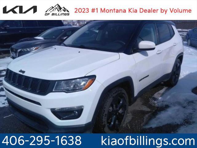 used 2021 Jeep Compass car, priced at $19,345
