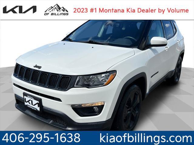 used 2021 Jeep Compass car, priced at $19,345