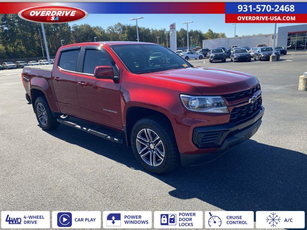 used 2021 Chevrolet Colorado car, priced at $22,985