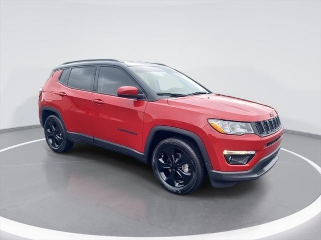 used 2021 Jeep Compass car, priced at $23,945