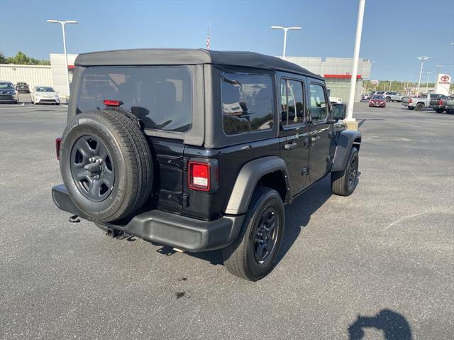 used 2021 Jeep Wrangler Unlimited car, priced at $27,909