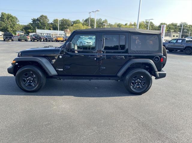 used 2021 Jeep Wrangler Unlimited car, priced at $27,909