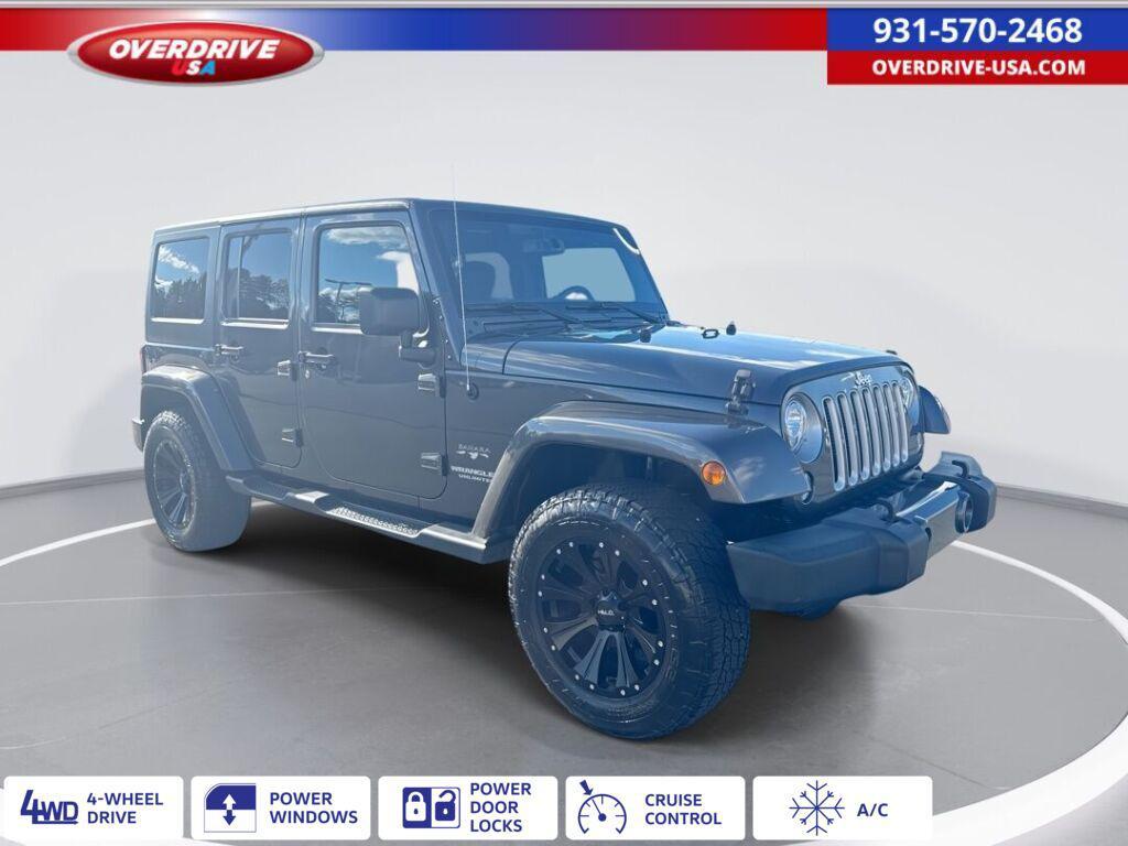 used 2017 Jeep Wrangler Unlimited car, priced at $23,445