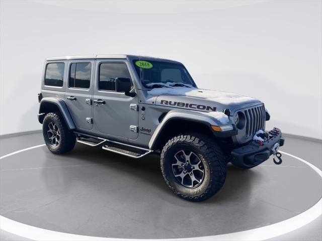 used 2018 Jeep Wrangler Unlimited car, priced at $32,989