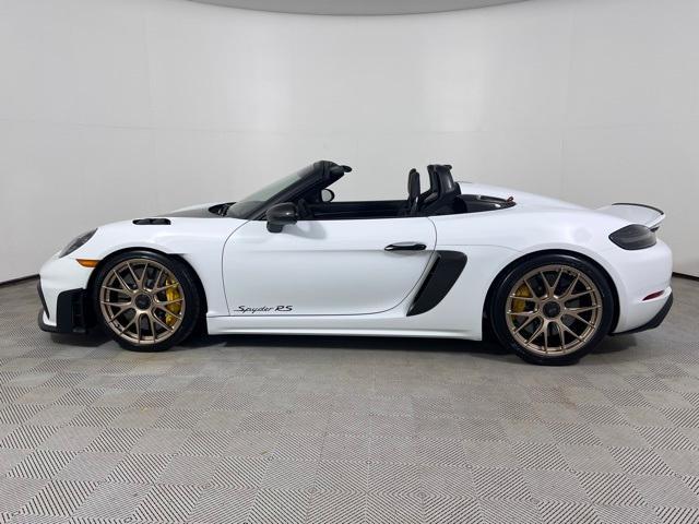 used 2024 Porsche 718 Spyder car, priced at $235,991