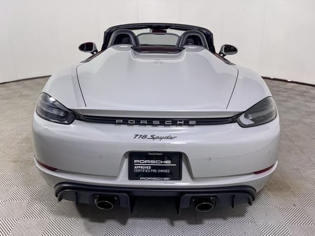 used 2021 Porsche 718 Spyder car, priced at $124,991