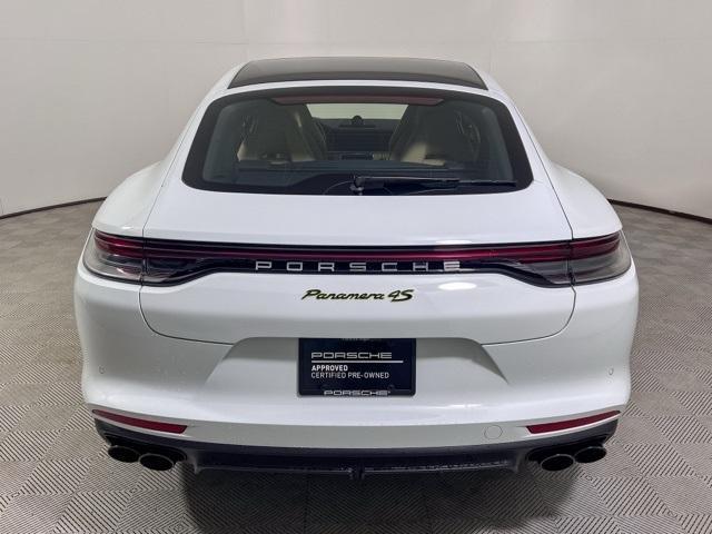 used 2023 Porsche Panamera e-Hybrid car, priced at $129,991