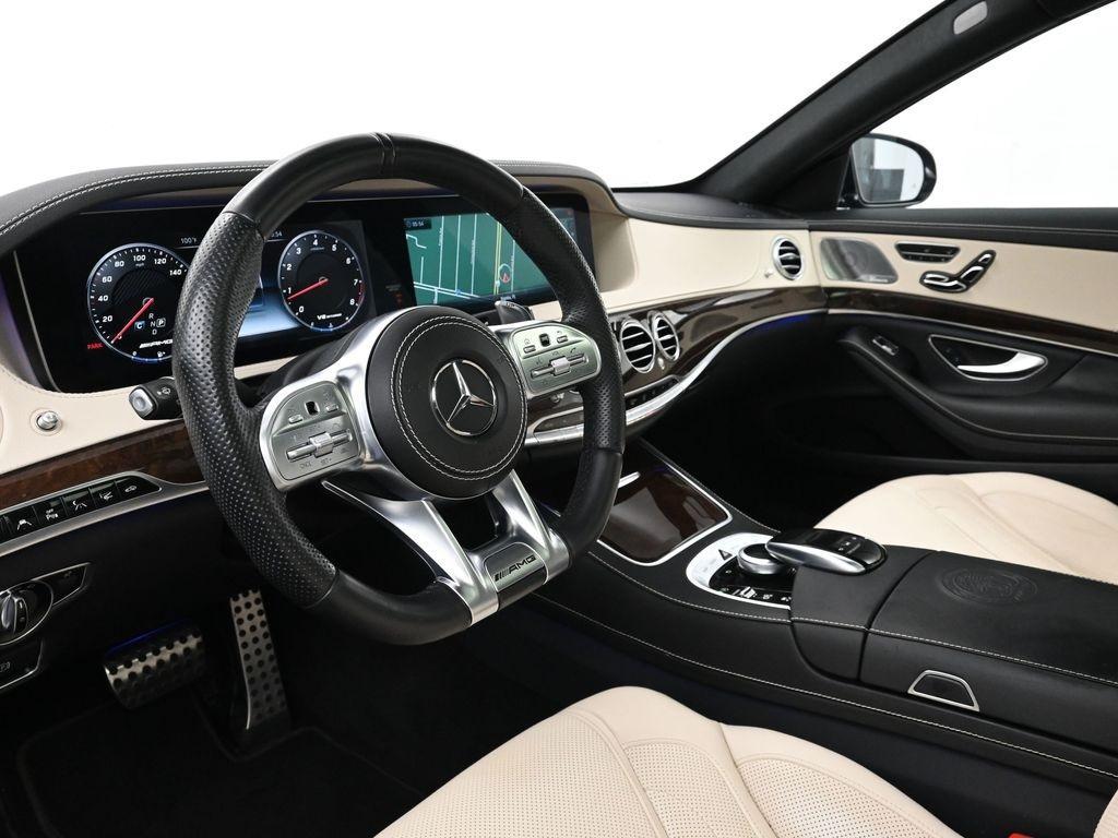 used 2018 Mercedes-Benz AMG S 63 car, priced at $61,900