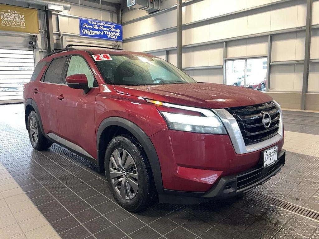 used 2024 Nissan Pathfinder car, priced at $35,921