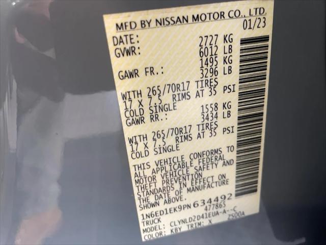 used 2023 Nissan Frontier car, priced at $38,741