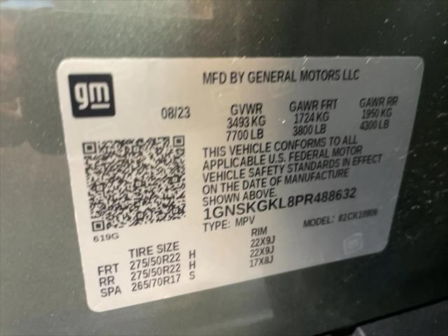 used 2023 Chevrolet Suburban car, priced at $76,921
