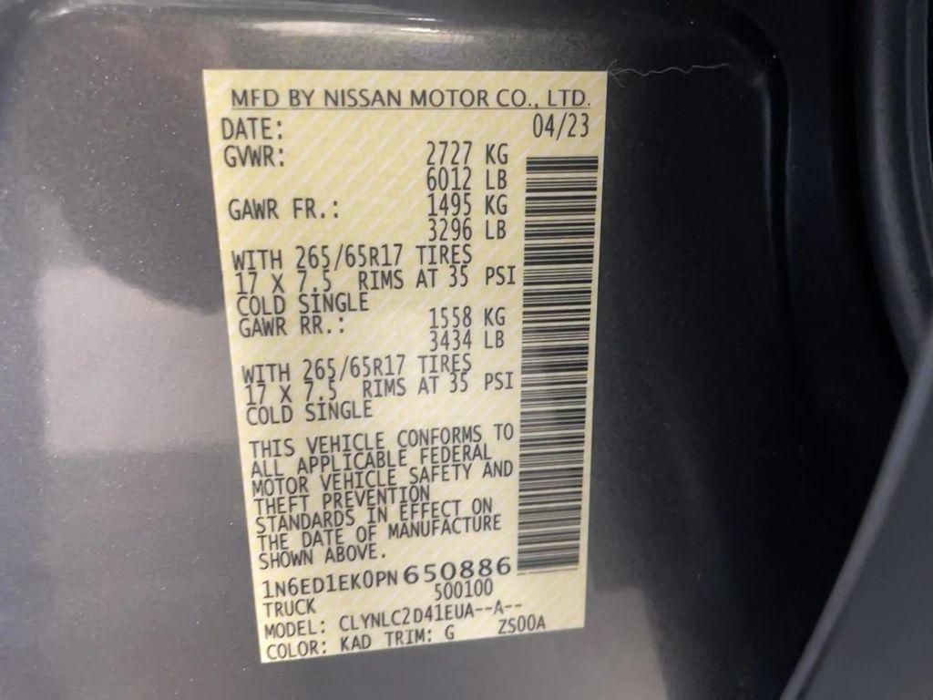 used 2023 Nissan Frontier car, priced at $36,921