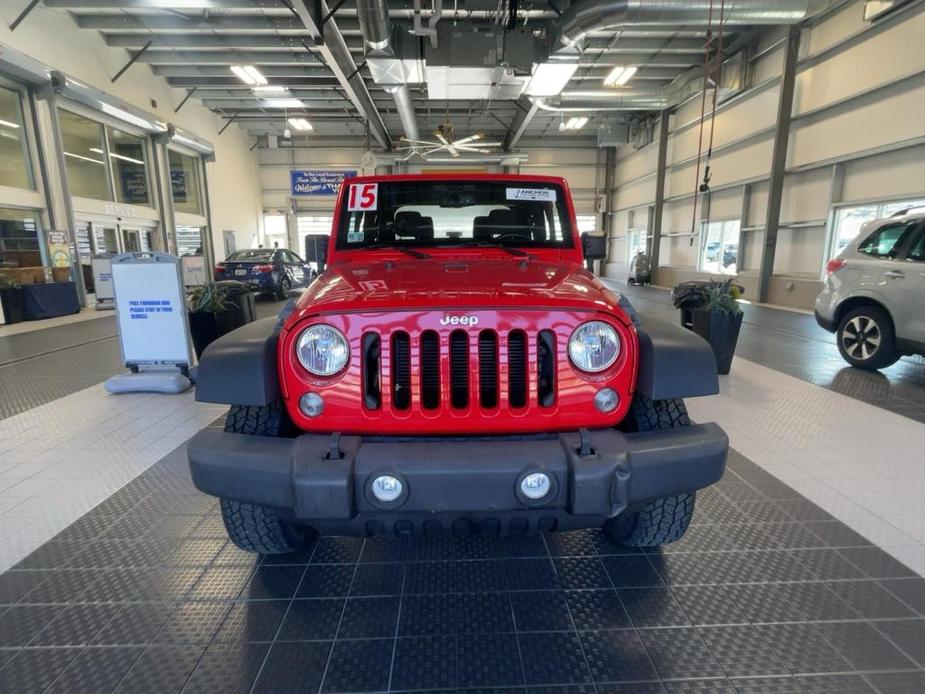 used 2015 Jeep Wrangler car, priced at $17,991