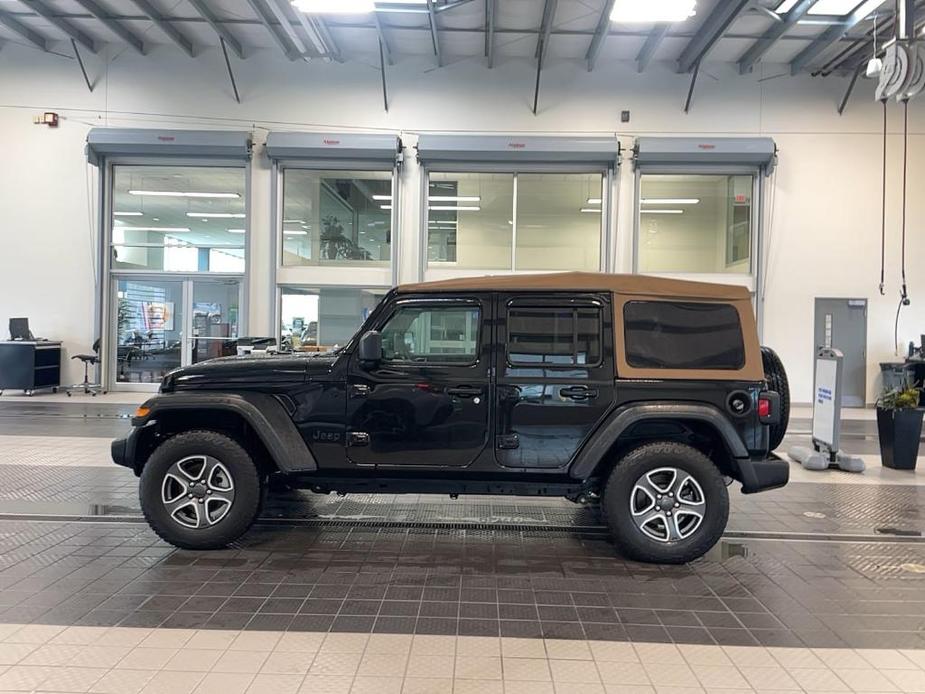 used 2020 Jeep Wrangler Unlimited car, priced at $33,921