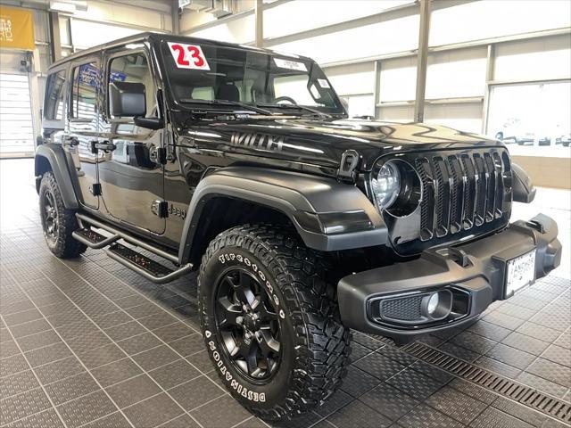 used 2023 Jeep Wrangler car, priced at $41,941