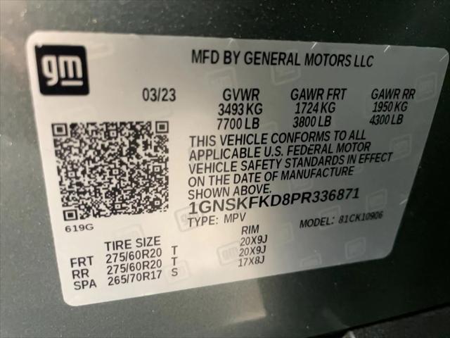 used 2023 Chevrolet Suburban car, priced at $57,991
