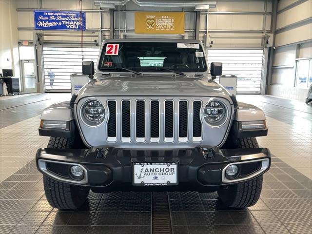 used 2021 Jeep Wrangler Unlimited car, priced at $39,999