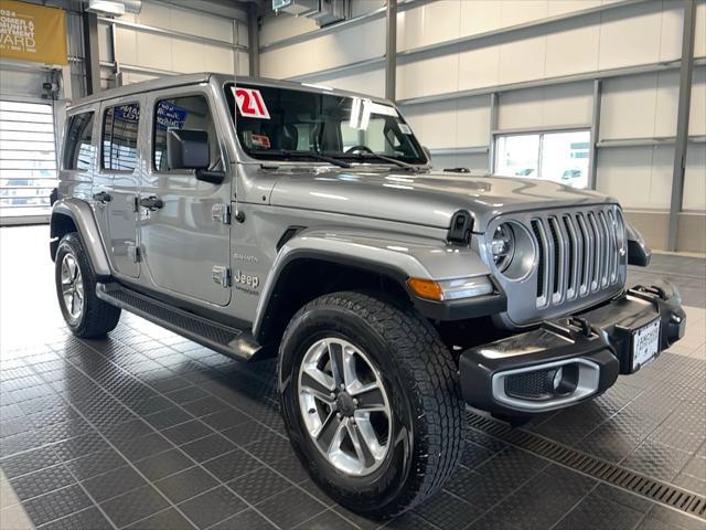 used 2021 Jeep Wrangler Unlimited car, priced at $39,999