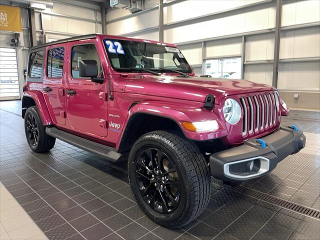 used 2022 Jeep Wrangler Unlimited car, priced at $43,941