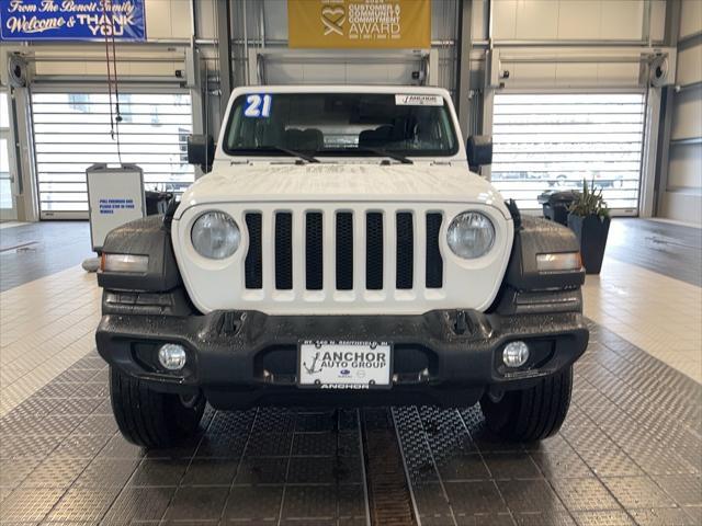 used 2021 Jeep Wrangler car, priced at $32,921