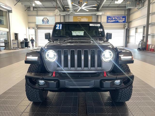 used 2021 Jeep Wrangler Unlimited car, priced at $44,921