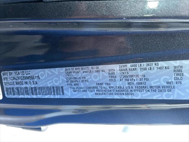used 2021 Jeep Wrangler Unlimited car, priced at $44,921