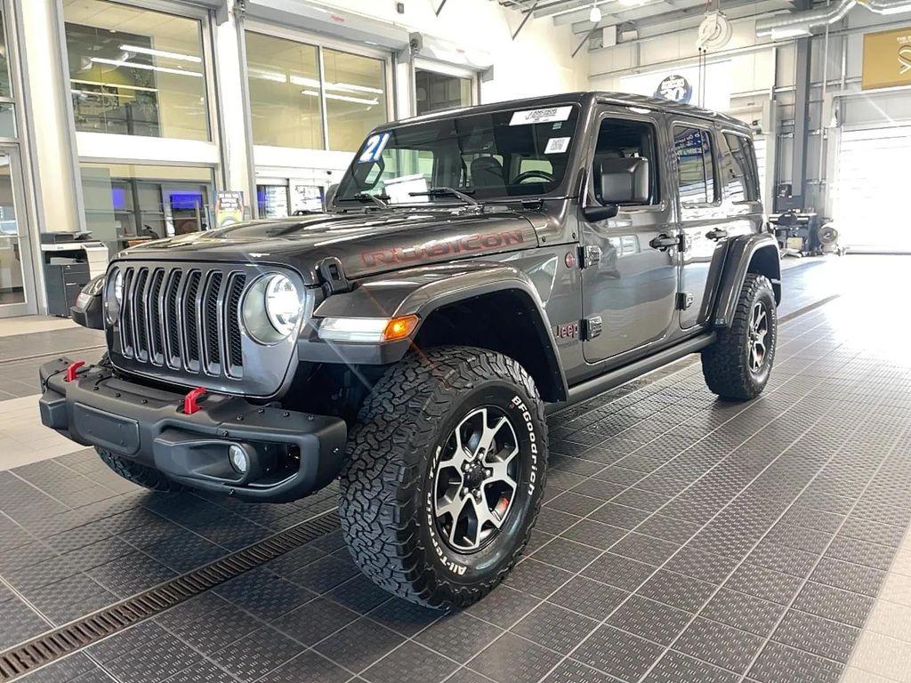 used 2021 Jeep Wrangler Unlimited car, priced at $42,921