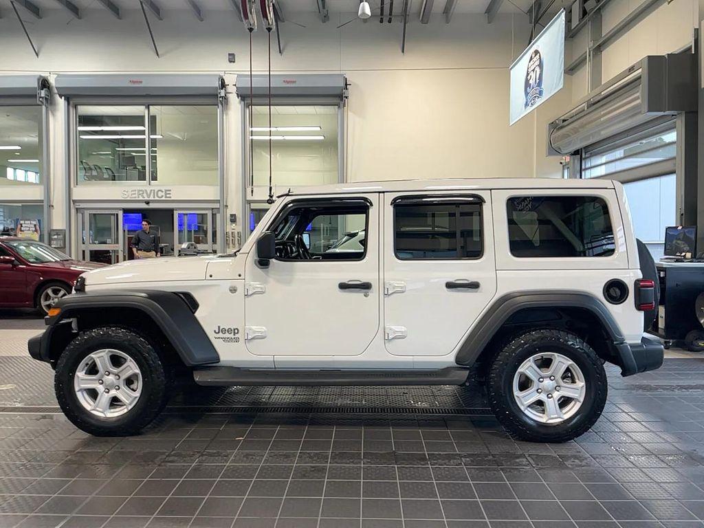 used 2020 Jeep Wrangler Unlimited car, priced at $33,921