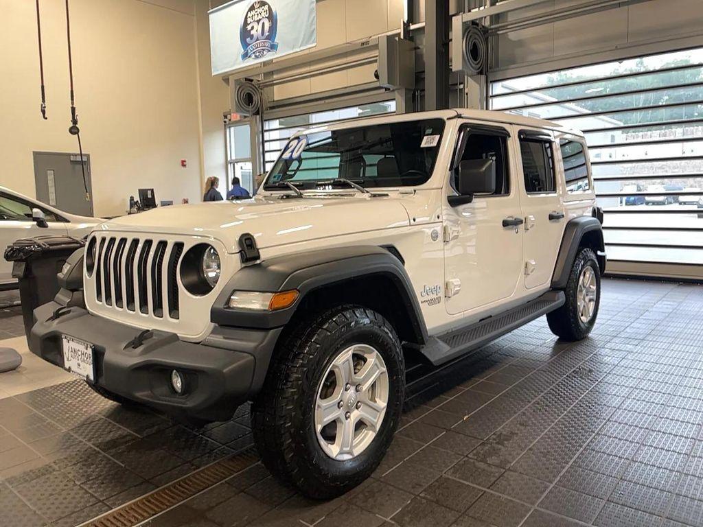 used 2020 Jeep Wrangler Unlimited car, priced at $33,921