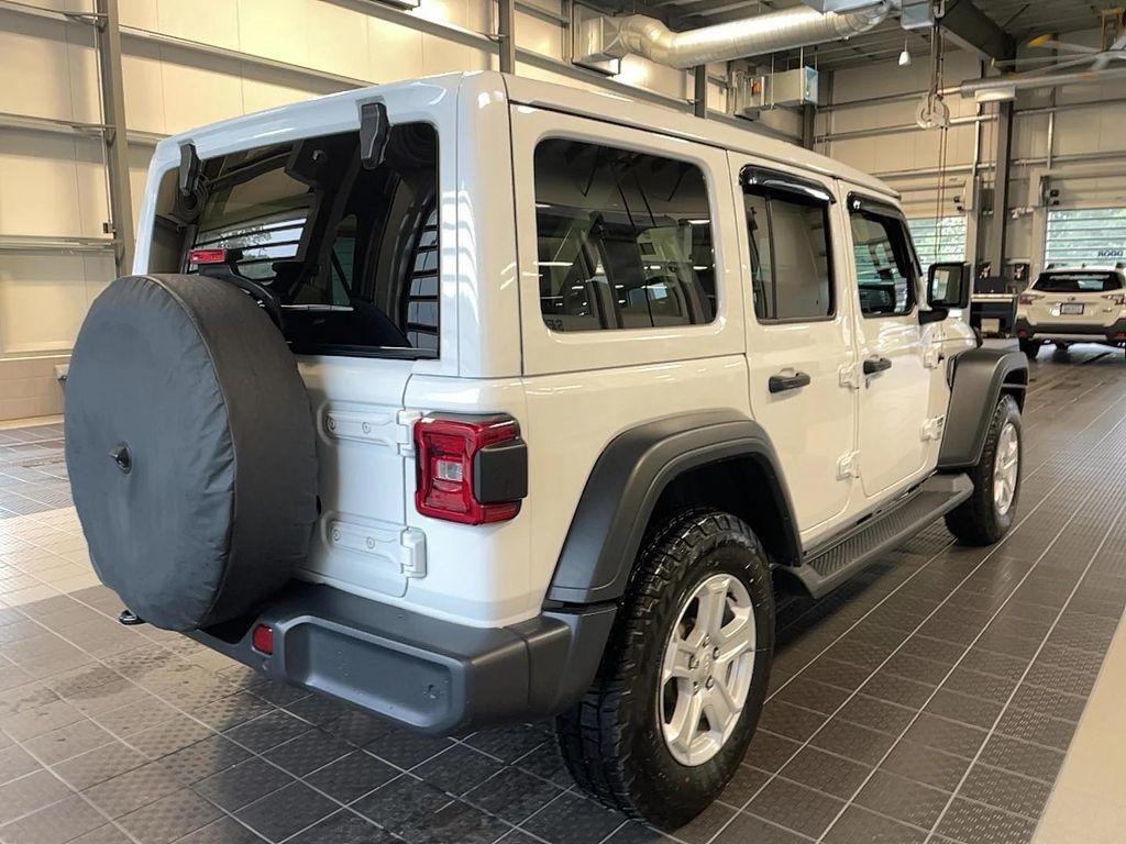 used 2020 Jeep Wrangler Unlimited car, priced at $33,921