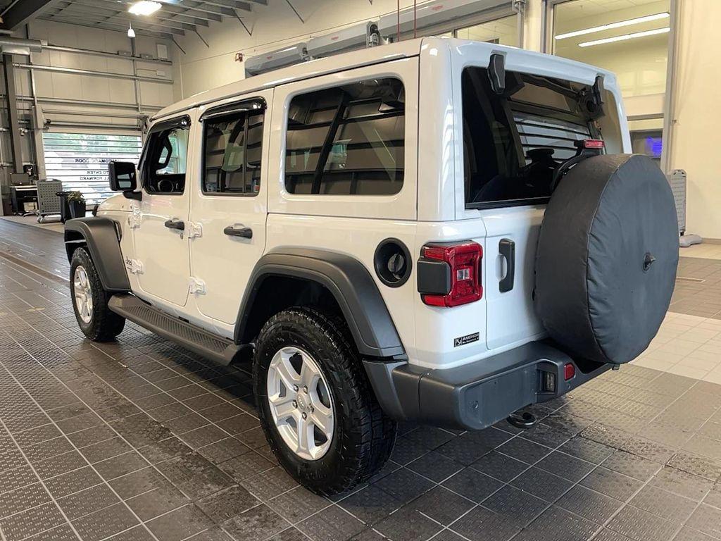 used 2020 Jeep Wrangler Unlimited car, priced at $33,921