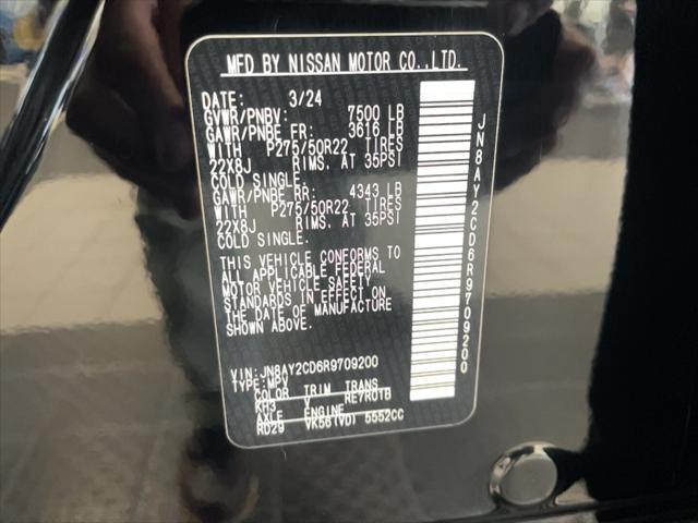 used 2024 Nissan Armada car, priced at $58,951