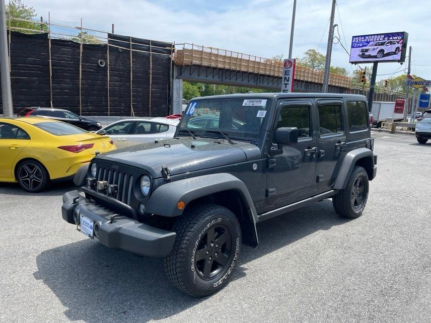 used 2016 Jeep Wrangler Unlimited car, priced at $23,921