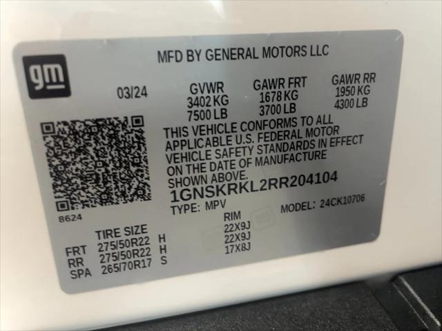 used 2024 Chevrolet Tahoe car, priced at $71,971