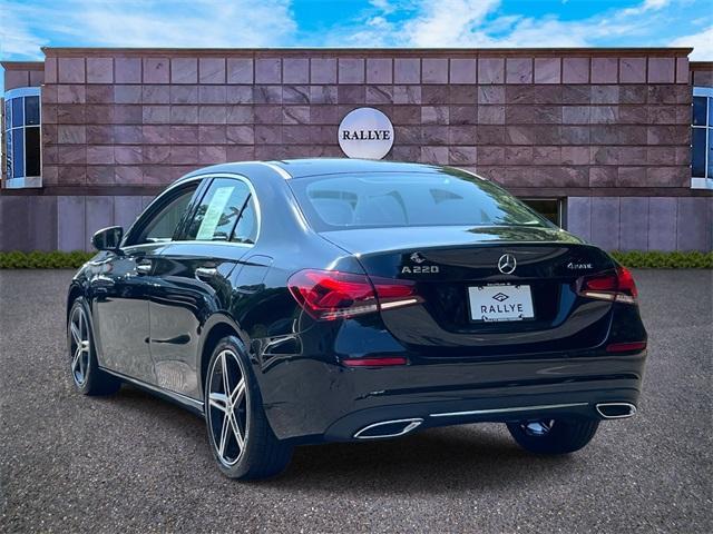 used 2022 Mercedes-Benz A-Class car, priced at $31,375