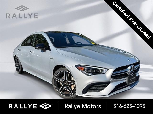 used 2023 Mercedes-Benz AMG CLA 35 car, priced at $40,270
