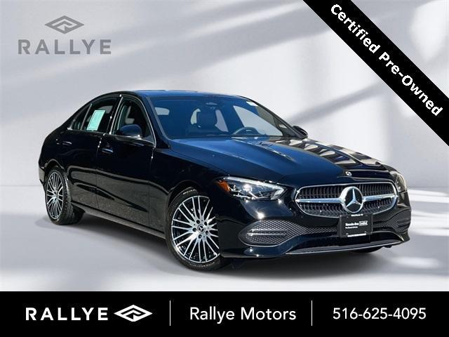 used 2022 Mercedes-Benz C-Class car, priced at $36,950