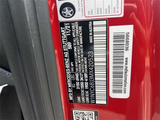 used 2021 Mercedes-Benz G-Class car, priced at $130,998