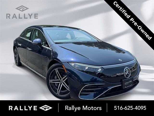 used 2023 Mercedes-Benz EQS 580 car, priced at $64,133