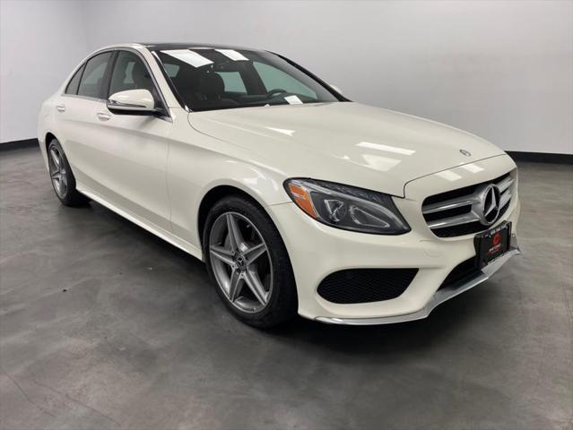 used 2017 Mercedes-Benz C-Class car, priced at $17,442