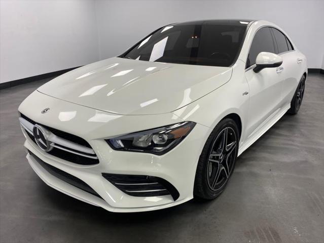 used 2020 Mercedes-Benz AMG CLA 35 car, priced at $29,721