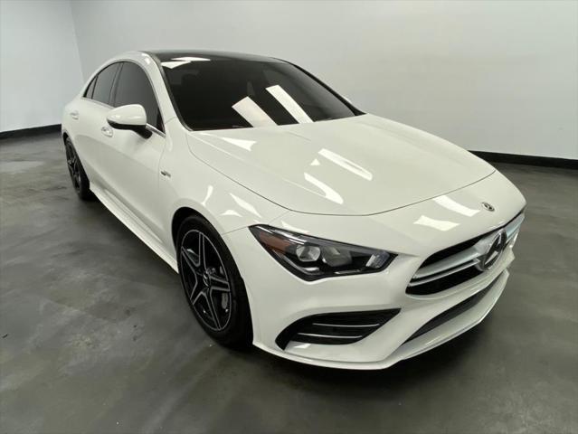 used 2020 Mercedes-Benz AMG CLA 35 car, priced at $29,721
