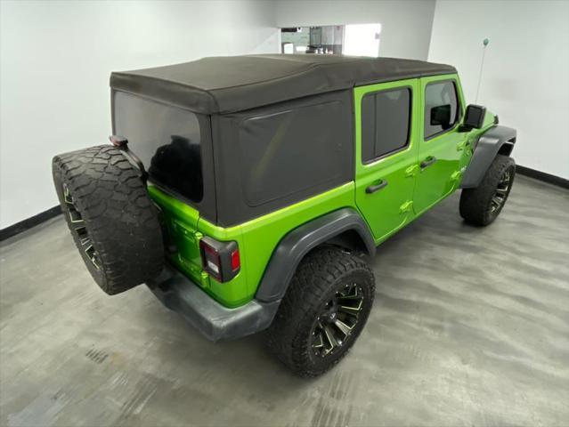 used 2019 Jeep Wrangler Unlimited car, priced at $26,928