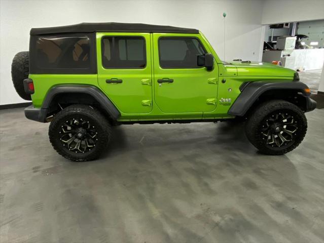 used 2019 Jeep Wrangler Unlimited car, priced at $26,928