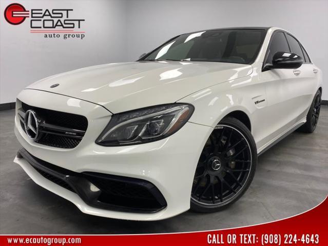 used 2018 Mercedes-Benz AMG C 63 car, priced at $37,497