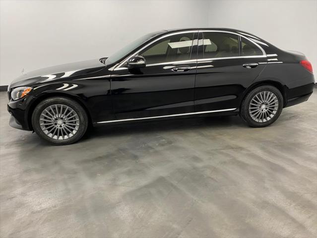 used 2015 Mercedes-Benz C-Class car, priced at $10,997