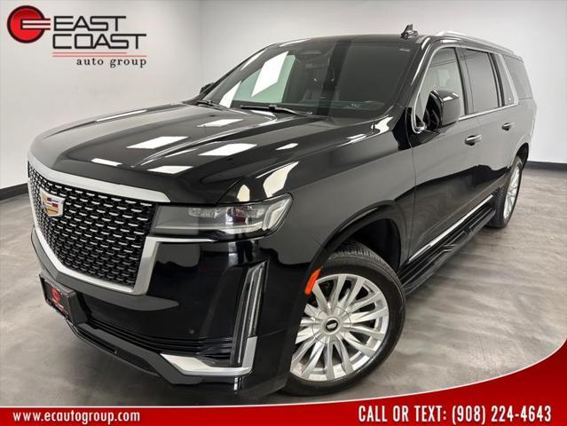 used 2021 Cadillac Escalade ESV car, priced at $49,897