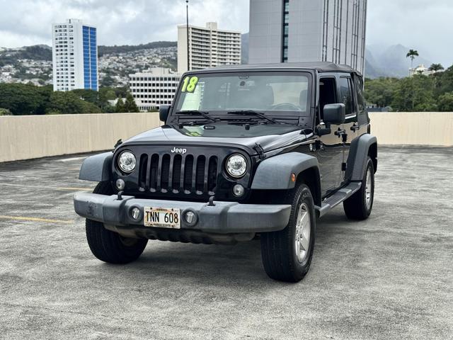 used 2018 Jeep Wrangler JK Unlimited car, priced at $26,495