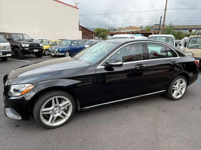 used 2015 Mercedes-Benz C-Class car, priced at $12,995