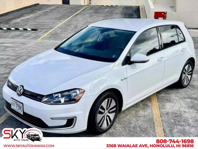 used 2016 Volkswagen e-Golf car, priced at $10,995